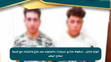 تنويه عاجل.. سقوط منادي سيارات بالعجوزة بعد بلاغ واعتراف مع ضبط سلاح أبيض